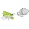 Image de Ebi, Speedy Mouse 13,5x12,5x6,8cm Blanc/Vert, Jouet, Blanc/Vert, Chat