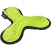 Image de EBI, Jouet pour Chien Tug-o-War Triple - Y 22x14x5,5 cm Jaune, Très résistant et Ultra Robuste, Mousse EVA de qualité enduite de Tissu Oxford, avec Squeaker, Tissu avec Motifs 3D