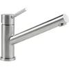 Image de Robinetterie Villeroy & Boch Como, haute pression, robinet avec cartouche céramique et rotation 360°, robinetterie économique, bec 135 mm, acier inoxydable