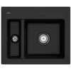 Image de Villeroy & Boch VB-6780 01 J0 Subway 60XM Évier de Cuisine, Black Set