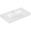 Image de V&B Meuble lavabo Subway 2.0 80x47cm, blanc C+, avec trou de robinet, trop-plein
