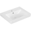 Image de V&B Subway 2.0 lavabo 55x44 cm, blanc, avec trou de robinet, trop-plein