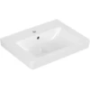 Image de V&B Subway 2.0 Lavabo 55x44 cm, blanc C+, avec trou de robinet, trop-plein