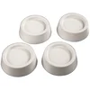 Image de Xavax Amortisseur de vibrations (pour laveuse, sécheuse et lave-vaisselle, diamètre intérieur 4,5 cm, Jeu de 4) Blanc