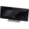 Image de Thomson Antenne Intérieure HD plate "ANT1528BK" (pour réception radio/télévision numérique, DVB-T/-T2, DAB/DAB+, HD/3D, avec amplificateur, filtre anti-bruit, performance 45) Noir/Gris