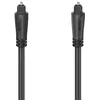 Image de Hama Câble Optique Audio (Câble Audio à Fibres Optiques ODT Toslink, 1.5m, Garantie 10ans, Idéal Home Cinema, Barre de Son, TV, Samsung, Bose, LG, Sony, Sonos, PS4, Xbox) Noir