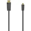 Image de Câble HDMI  ht vit., mâle type A - mâle type D (micro), Ethernet, 1,5m