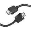 Image de Hama Câble HDMI 4K Garantie 10 ans (Cable HDMI High Speed avec Ethernet, Cordon HDMI 4k, 5m, mâle-mâle, Câble Ethernet HEC, Retour Audio, HDR, 18 Gbit/s, 600MHz, Résolution 4096x2160, Blindé) Noir