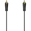 Image de Hama Cinch-RCA vidéo Câble de raccordement [1x Cinch-RCA mâle - 1x Cinch-RCA mâle] 1.5 m noir