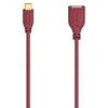 Image de Hama Câble USB-C-OTG Flexi-Slim, USB 2.0, 480Mbit/s, Chilli Pepper, 0,15m