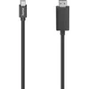 Image de Câble vidéo, Mini fiche DP - fiche HDMI , Ultra-HD 4K, 1,50 m