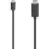 Image de Hama Câble USB-C vers HDMI 4K, 3m, Garantie 10 ans, 60 Hz Ultra HD Haute Vitesse, Thunderbolt-3/4, Adaptateur Idéal Consoles de Jeux Lecteurs Blu-ray et PC, Noir