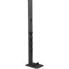 Image de Support de rangement XAVAX Mural fixation universelle aspirateur balai noir