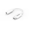 Image de Hama Adaptateur USB C à Jack auxiliaire 3.5 mm (Connecteur Casque Audio, Compatible OnePlus 6T/Huawei P30 Pro/Mate 20 Pro/Samsung Galaxy S21/S21+ ou Ultra/S20/S10/S9/Note/Xiaomi/iPad Pro 2021) Blanc