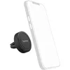 Image de Hama Support Téléphone Voiture Magnet (Support téléphone Portable pour Voiture aimanté, pivotable 360°, Fixation Clip Grille Ventilation, Inclus 2 plaques métaliques) Noir