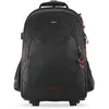 Image de Hama Valise à roulettes pour appareil photo - Idéal comme bagage à main ou pour appareil photo - Rembourré - Housse de pluie - Compartiment amovible pour appareil photo - Compartiment en néoprène -