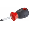 Image de VIGOR Tournevis court V1208 fente Profil 1 x 5,5 Longueur totale : 97 mm