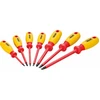Image de VIGOR Set de tournevis VDE V2027, fente et Phillips PH 0,5 x 3   1,2 x 6,5 PH0   PH2, 7 pièces