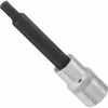 Image de VIGOR Embout tournevis carré creux 12,5 mm (1/2") hexagone intérieur V2073, L 100 mm, 6 pans