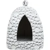 Image de Trixie Grotte Mila, Blanc/Gris, 32 × 42 × 32 cm