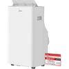 Image de Midea Climatiseur Mobile Silencieux 9000 BTU/H, 3-EN-1 Refroidisseur Déshumidificateur Ventilateur, Follow me, Redémarrage auto, Pour pièces de 33 /88m³, Silent Cool 26 Pro EEK A, R290