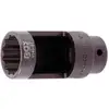 Image de Douille pour sonde Lambda 12,5 mm (1/2") 27 mm douze pans fenêtre 28 mm BGS