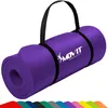 Image de MOVIT Tapis Gymnastique - Doux pour Peau, sans Phthalates, 190x60x1,5cm, en Violet - Musculation, Fitness