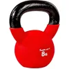 Image de MOVIT Kettlebell Pro, haltère sphérique en Fonte avec revêtement en néoprène, 12 Variantes : 2 à 24 kg, testé au Niveau des substances nocives, haltère d'élan, 8 kg Rouge