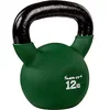 Image de MOVIT Kettlebell Pro, haltère sphérique en Fonte avec revêtement en néoprène, 12 Variantes : 2 à 24 kg, testé au Niveau des substances nocives, haltère d'élan, 12 kg Vert foncé