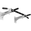 Image de MOVIT Barre de Traction Prof. pour Montage Mural, jusqu'à 350 kg, 4X poignées antidérapantes + XXL Softgrip, 2X Oeillets pour Accessoires, testé Contre Les substances nocives, Pull up Bar, Blanc