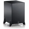 Image de Teufel T 8 Caisson de basses actif, en configuration Frontfire ou Downfire, 100 W, Bassreflex, woofer de 200 mm, pour musique et home cinéma - Noir