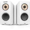 Image de Teufel Stereo M 2 - Paire d'enceintes bibliothèque Actives Streaming sans-Fil, Bluetooth, WiFi, Multiroom, boîtier en Bois, Enceintes HiFi, système à 3 Voies 100 Watts, Blanc