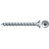 Image de fischer Vis PowerFast II FPF II CTF 6,0x40 BC 500 Tête fraisée, empreinte TX, zingué blanc, filetage total