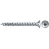 Image de fischer Vis PowerFast II FPF II CTF 5,0x60 BC 500 Tête fraisée, empreinte TX, zingué blanc, filetage total