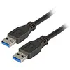 Image de EFB-Elektronik Câble USB 3.0 A-A St.-St Noir 1 m