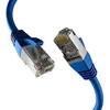 Image de EFB-Elektronik - Câble réseau CAT. 8 jusqu'à 40 Gbit - Câble LAN de 15 m - Câble Ethernet avec protection anti-torsion - Transmission de données et de courant PoE - Connecteur RJ45, blindage S/FTP