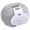 Image de Rico-Design Essentials Super Kid Mohair Silk Fil de dentelle pour foulards fins 008 Argenté 25 g