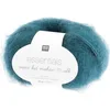 Image de Rico Essentials Super Kid Mohair Loves Soie Fb. 016 - pétrole, Lacegarn en Super Kid Mohair et soie pour tricot et crochet, laine de dentelle de 4,5 mm