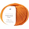 Image de Laine Rico Design Essentials Mega Merino Chunky, 100 g Anthraci Orange