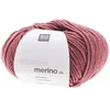 Image de Rico Essentials FB. 80 Holunder, Pelote Laine mérinos Altrosa pour Tricoter et Crocheter