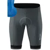 Image de Gonso Sitivo M, Cuissard court pour homme, Avec peau de chamois Sitivo Confort, Haute élasticité et élastique en silicone antidérapant, Coupe ajustée, Gris, S