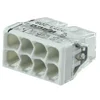Image de Borne WAGO 2273-208 Nombre de pôles: 8 transparent, gris clair 10 pc(s)