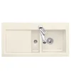 Image de Villeroy boch subway &ivory céramique beige 60 évier de cuisine évier encastrable