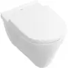 Image de V&B WC suspendu à chasse plate O.NOVO 36x56 cm, évacuation horizontale, blanc C-plus