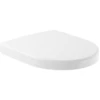 Image de V&B Abattant WC Compact Subway 2.0 m Quick Rel., charnières inox, blanc