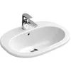 Image de Villeroy & Boch Einbauwaschtisch O.novo 416156 560x405mm mittl Hl. durchgest m. Ül. weiß c, 416156R1
