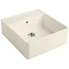 Image de Villeroy & Boch VB-6320 61 FU Single-Bowl Évier de Cuisine, Ivory