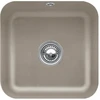 Image de V&B Évier sous-plan Cisterna 50 avec garniture vidage, excentrique, CeramicPlus bois