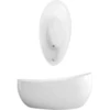 Image de V&B Baignoire AVEO NEW GENERATION 190x95 cm, fr, rd-l, garniture vidage m, blanc