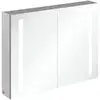 Image de V&B Spiegelschrank MY VIEW 14 100x75x17,3cm, 26,4 W, LED, 2 portes